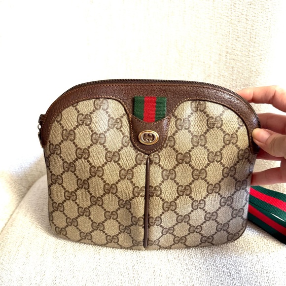 Authentic Gucci crossbody bag brown monogram coated canvas - Picture 16 of 16
